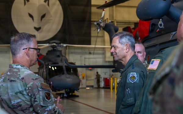 CSAF and CMSAF visit 908th Flying Training Wing
