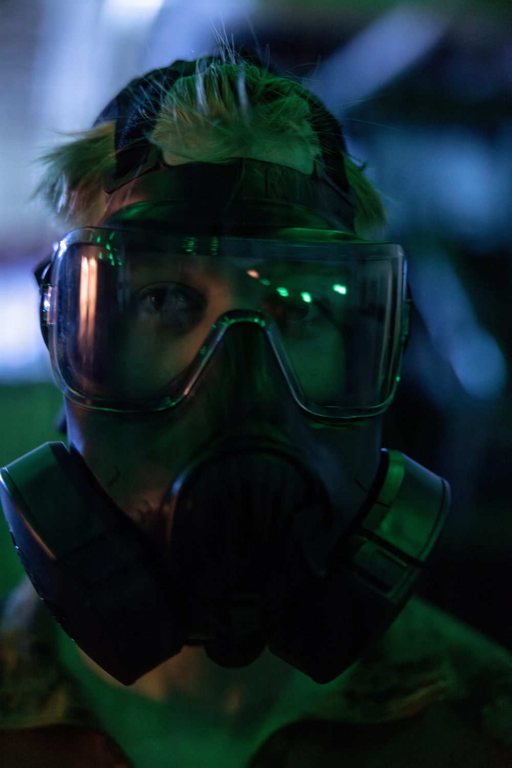 22nd MEU (SOC) | CLB-26 PTs during CBRN Drill Aboard USS San Antonio