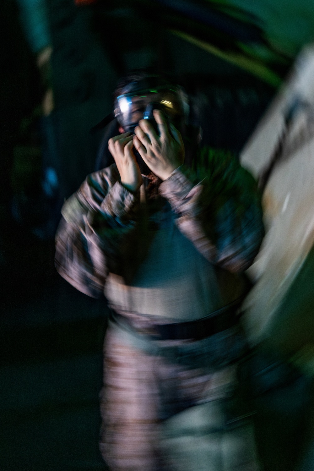 22nd MEU (SOC) | CLB-26 PTs during CBRN Drill Aboard USS San Antonio