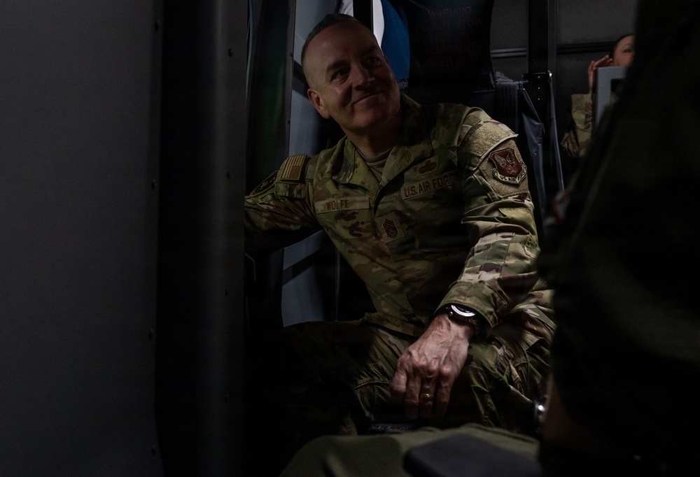 CSAF and CMSAF visit 908th Flying Training Wing