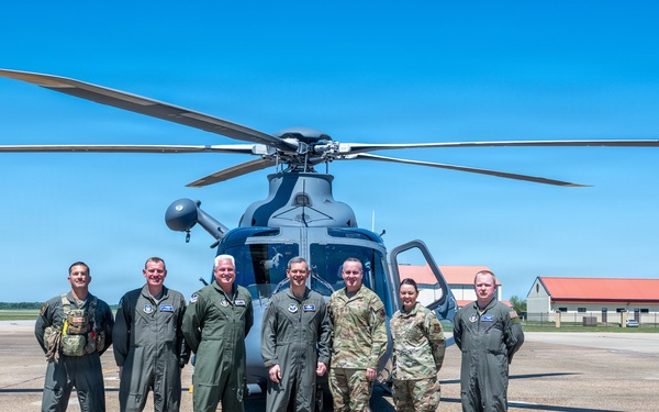 CSAF and CMSAF visit 908th Flying Training Wing