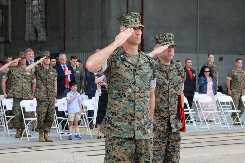 Marine Aerial Refueler Squadron 234 (VMGR-234) Change of Command Ceremony