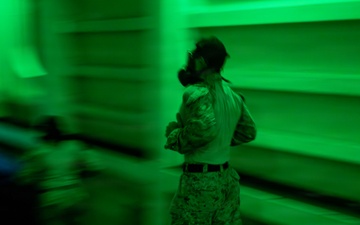 22nd MEU (SOC) | CLB-26 PTs during CBRN Drill Aboard USS San Antonio
