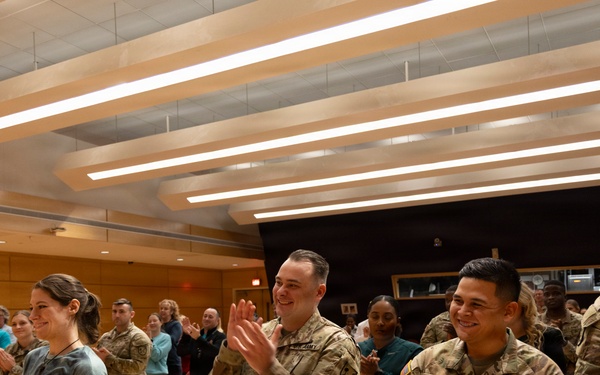 Sgt. Jesusita Reynolds promotion ceremony