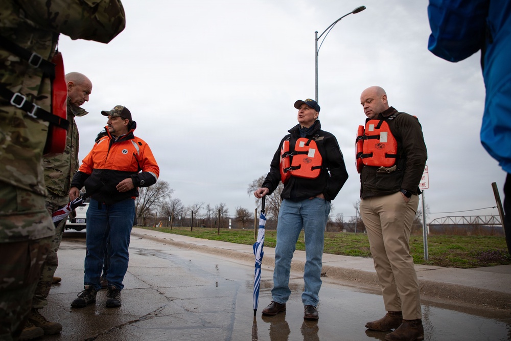 ASA Telle's visit to the USACE Omaha District
