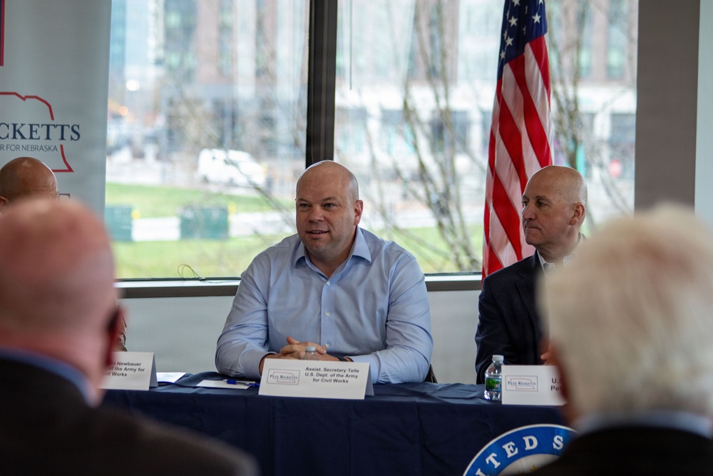 ASA Telle's visit to the USACE Omaha District