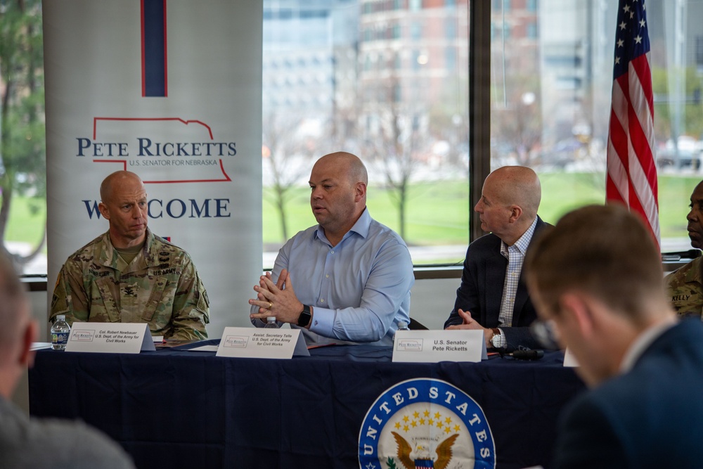ASA Telle's visit to the USACE Omaha District