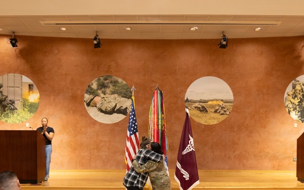 Sgt. Jesusita Reynolds promotion ceremony