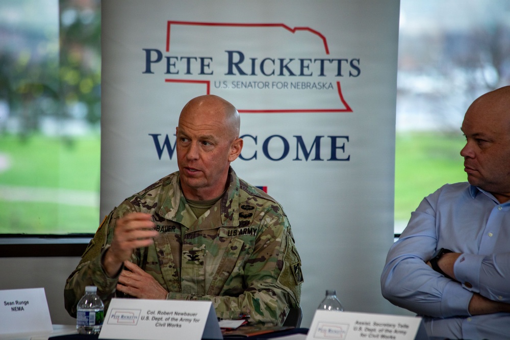 ASA Telle's visit to the USACE Omaha District