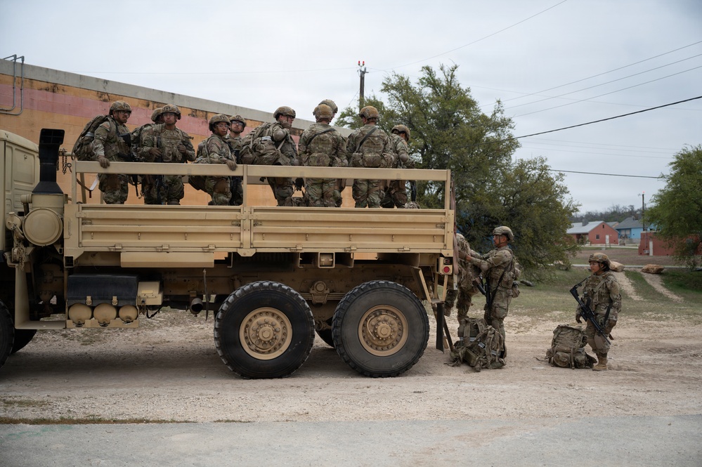 Security Forces learns entry and clear techniques