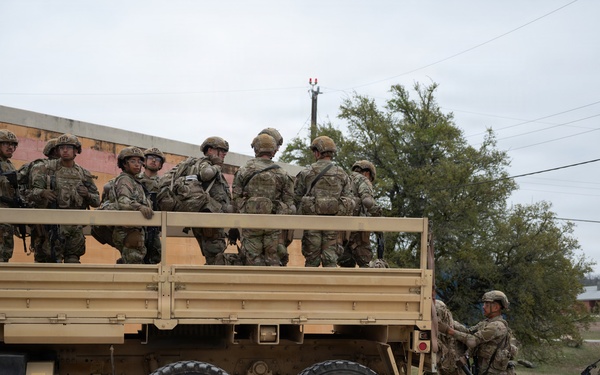 Security Forces learns entry and clear techniques