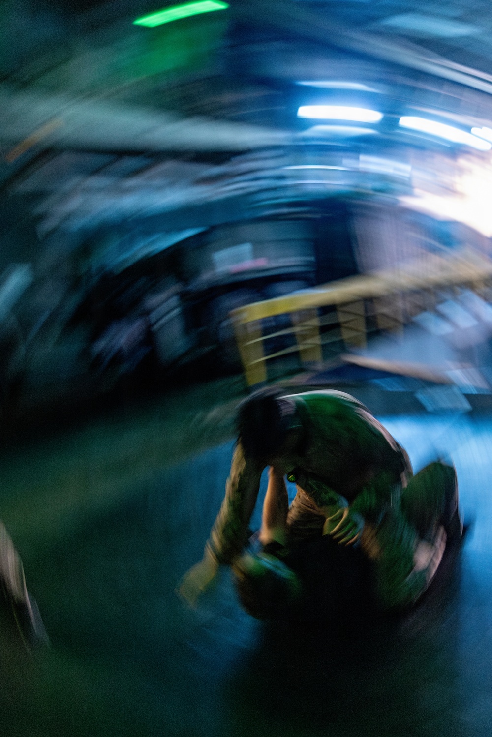 22nd MEU (SOC) | Well Deck Grappling Aboard USS San Antonio
