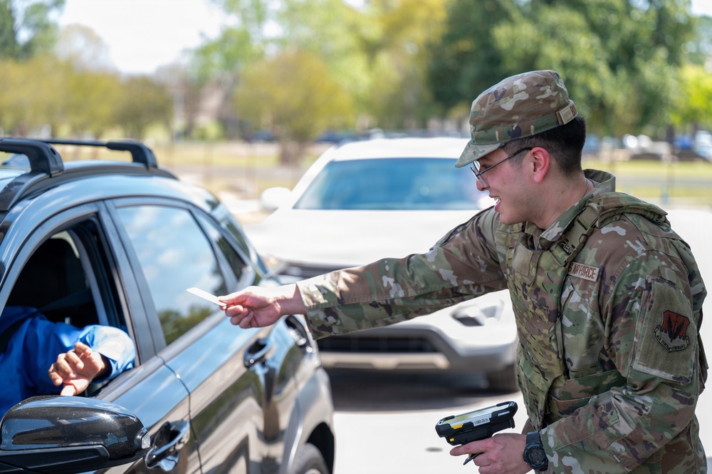 Dalraida Road Gate opens at Maxwell-Gunter Annex