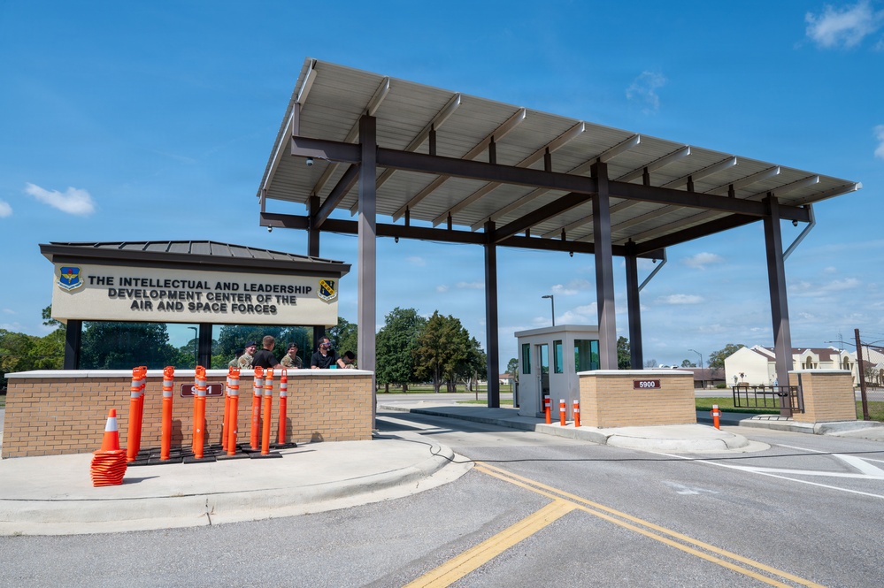 Dalraida Road Gate opens at Maxwell-Gunter Annex