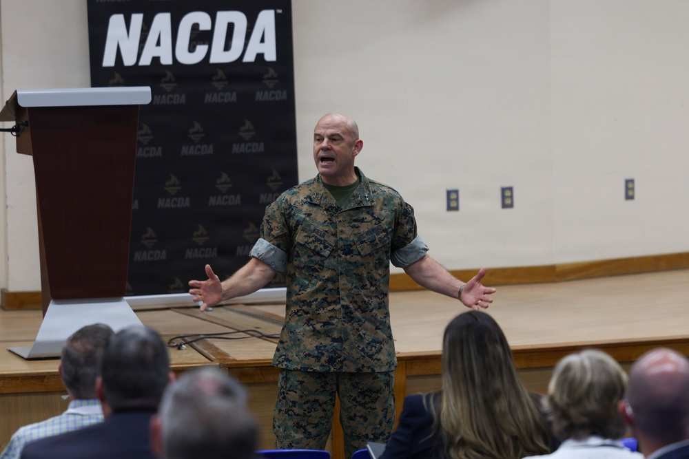 Marines Host NACDA Members for OCS Visit