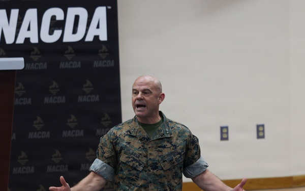 Marines Host NACDA Members for OCS Visit