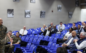 Marines Host NACDA Members for OCS Visit