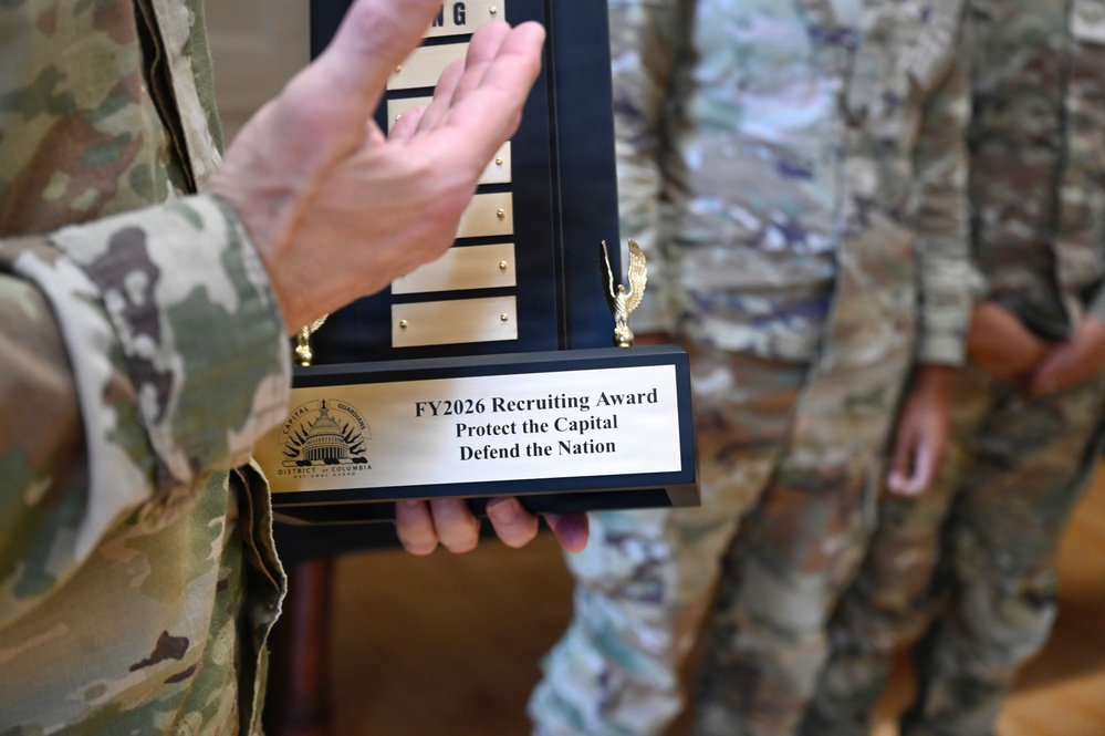 D.C. National Guard Commanding General’s Recruiting Recognition Breakfast
