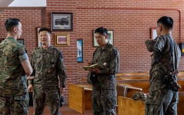 Maj. Gen. Seung Min Ryu visit Parris Island