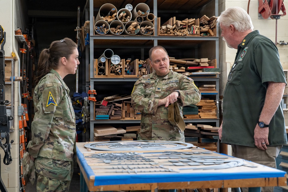 SLD 30 Leadership Visits 30th OSS Facilities During An Immersion Tour
