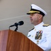 The Commandant, Gen. Eric M. Smith attends the commissioning of the USS Harvey C. Barnum Jr.