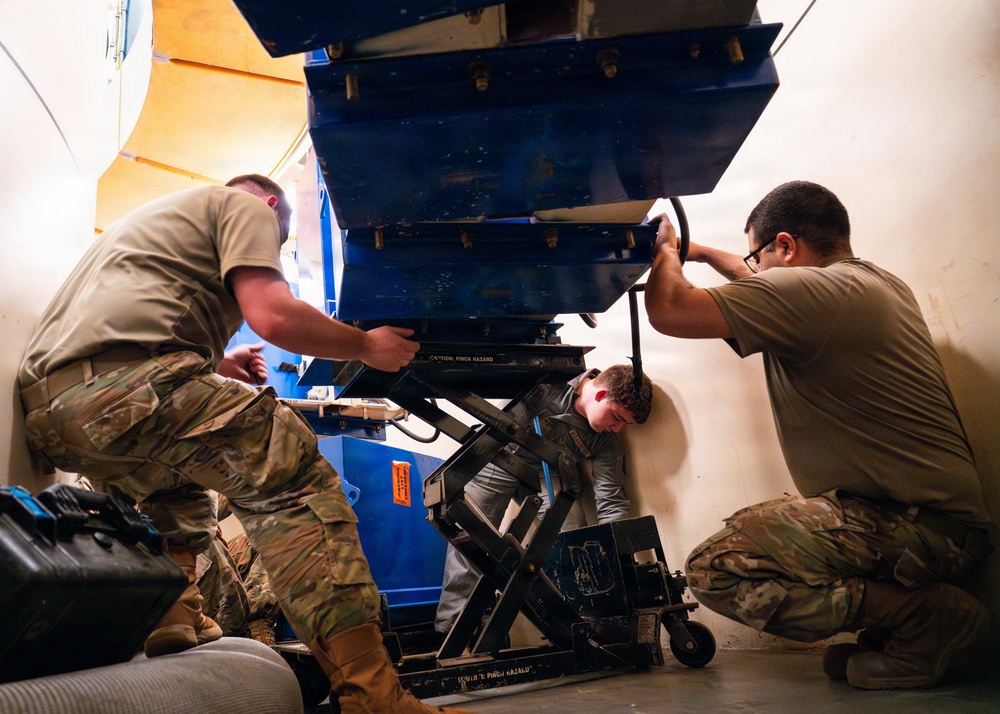 91st Missile Maintenance Squadron’s electro-mechanical team powers the mission