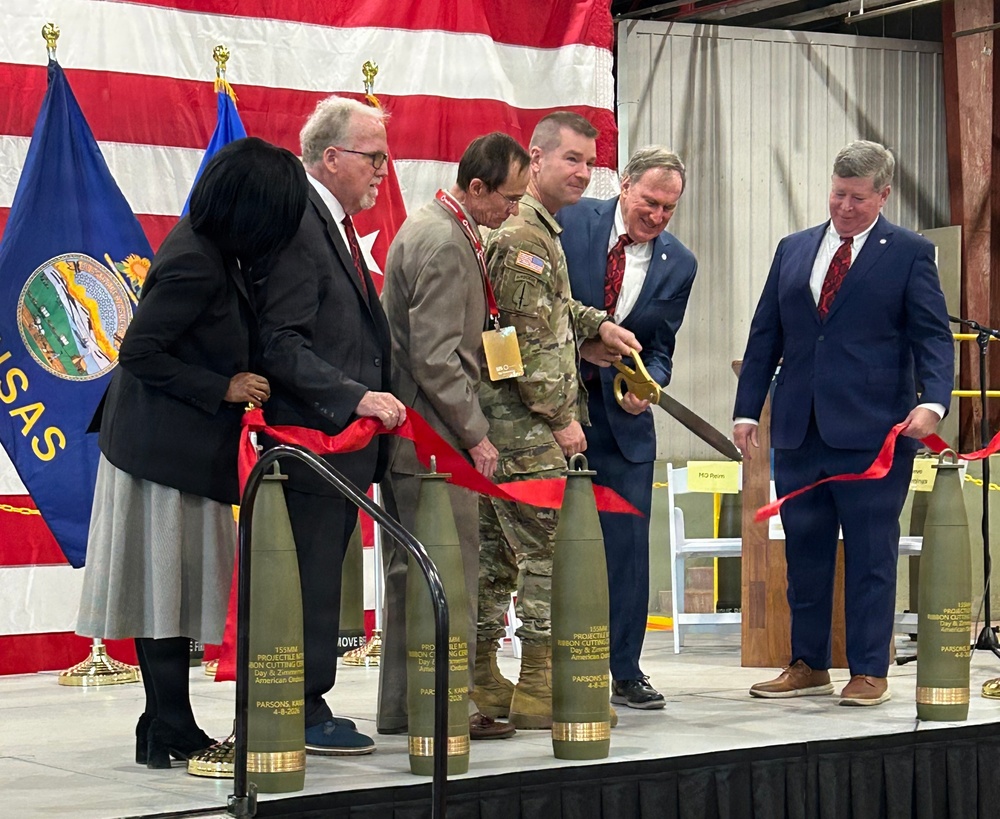 The U.S. Army and Day &amp; Zimmermann inaugurate new artillery load, assemble, and pack facility in Kansas