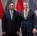SW Hosts Indonesian Minister of Defense at Pentagon