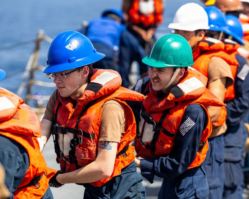 Rafael Peralta Conducts Replenishment-at-Sea