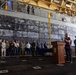 USS John P. Murtha holds Artemis II all-hands call, press conference