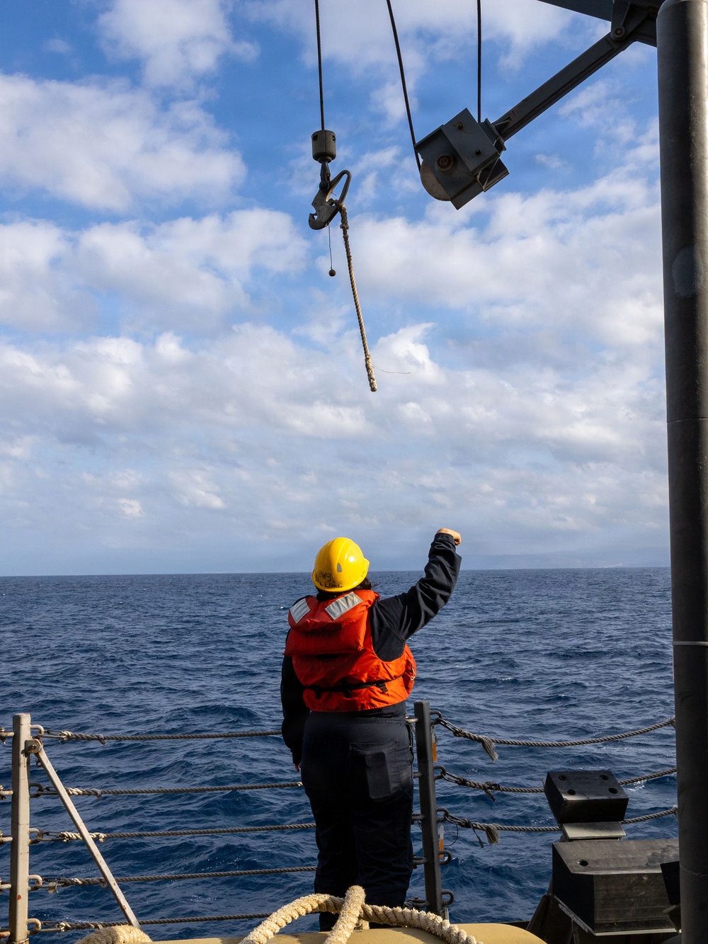 USS Oscar Austin (DDG 79) Conducts Daily Operations