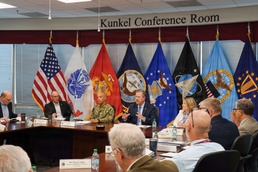 DLA senior leaders review DLA Energy’s strategic progress, innovation