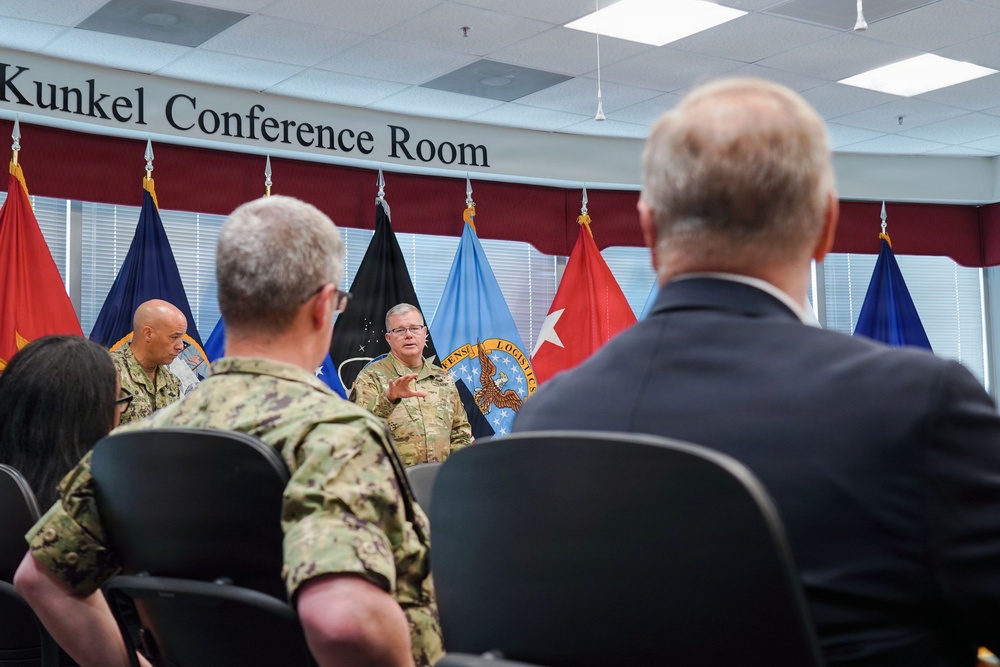 DLA senior leaders review DLA Energy’s strategic progress, innovation