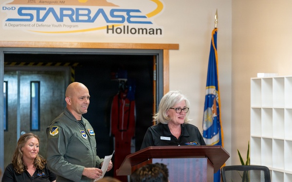 STARBASE Holloman ribbon-cutting Ceremony