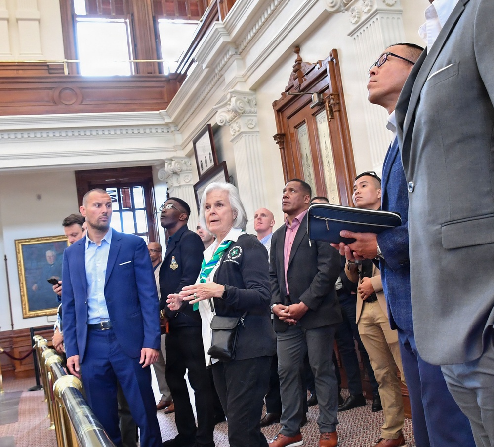 CL76 IMS, U.S. Army Noncommissioned Officer Academy, Sergeants Major Course participate in a Field Studies Trip