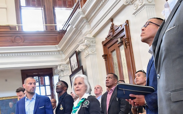 CL76 IMS, U.S. Army Noncommissioned Officer Academy, Sergeants Major Course participate in a Field Studies Trip