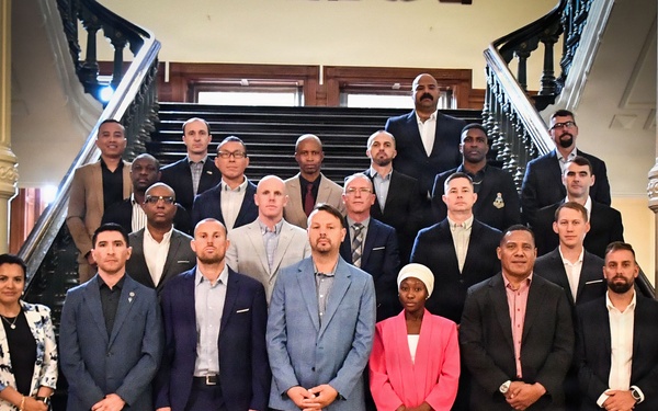 CL76 IMS, U.S. Army Noncommissioned Officer Academy, Sergeants Major Course participate in a Field Studies Trip