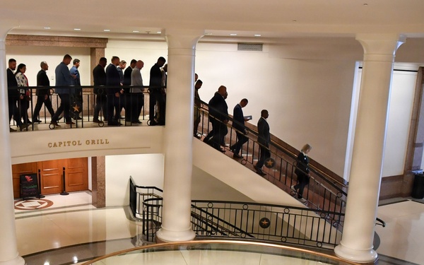 CL76 IMS, U.S. Army Noncommissioned Officer Academy, Sergeants Major Course participate in a Field Studies Trip