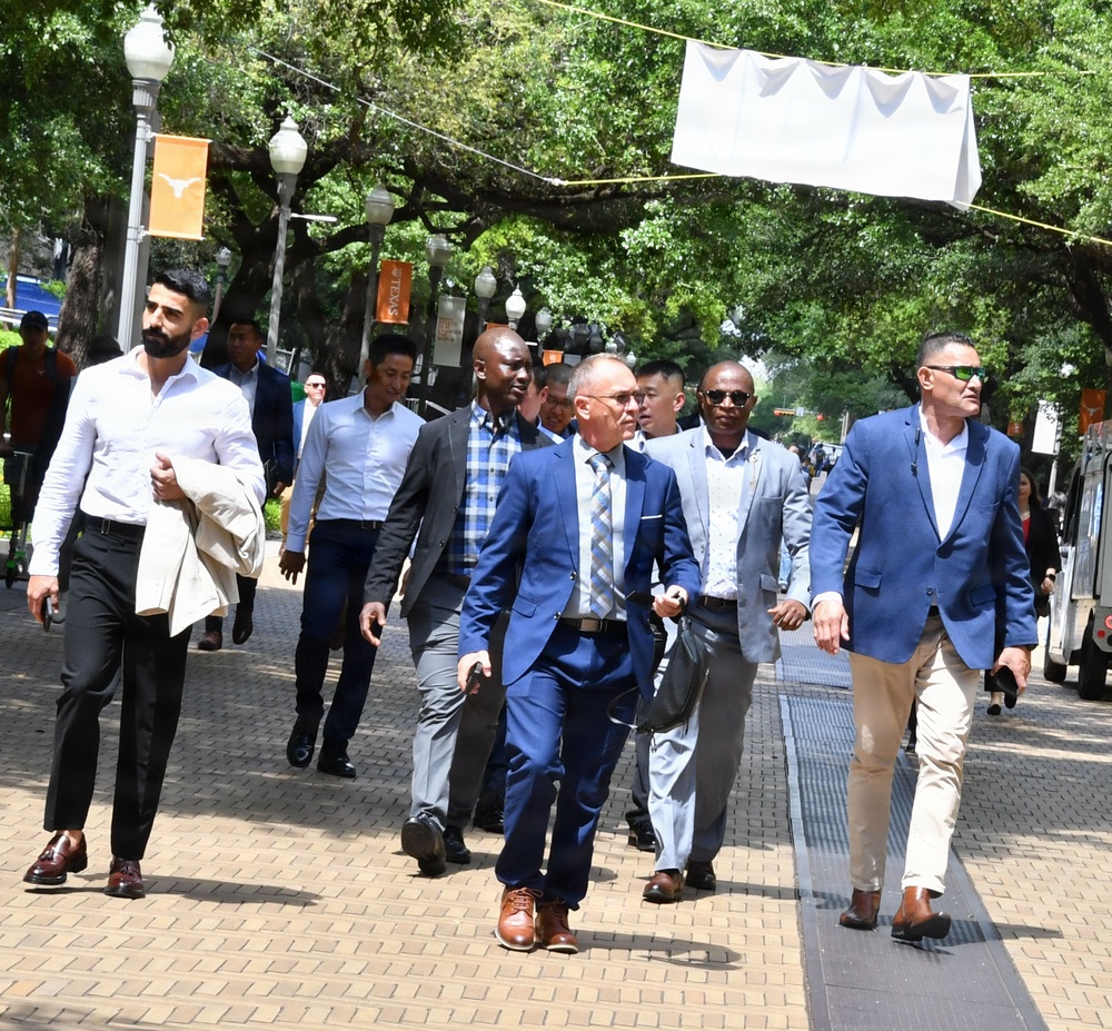 CL76 IMS, U.S. Army Noncommissioned Officer Academy, Sergeants Major Course participate in a Field Studies Trip