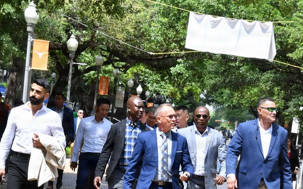 CL76 IMS, U.S. Army Noncommissioned Officer Academy, Sergeants Major Course participate in a Field Studies Trip