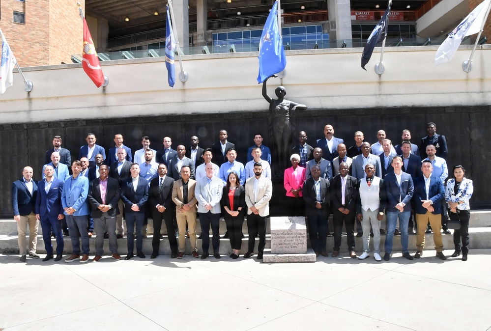 CL76 IMS, U.S. Army Noncommissioned Officer Academy, Sergeants Major Course participate in a Field Studies Trip