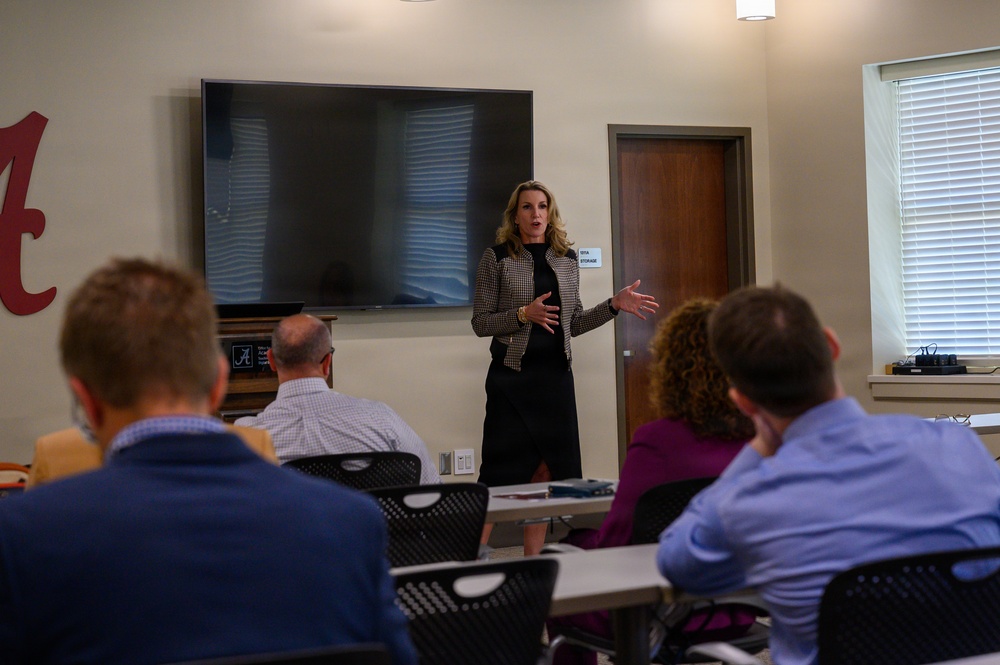 Air University faculty visit University of Alabama