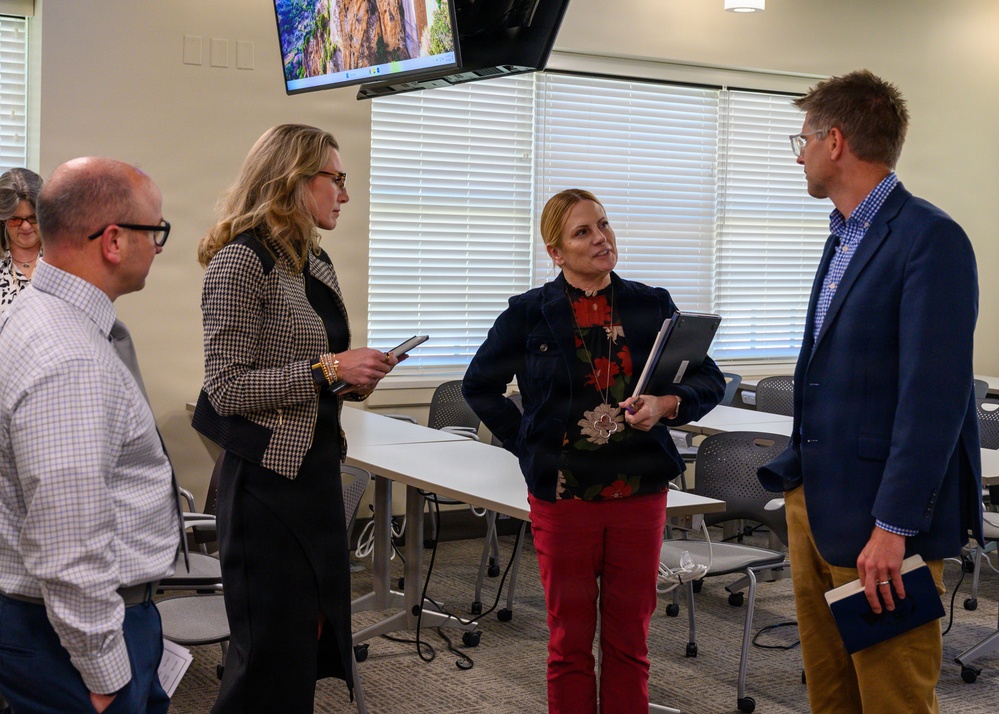 Air University faculty visit University of Alabama