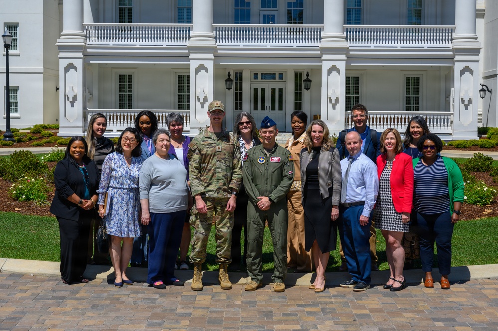 Air University faculty visit University of Alabama