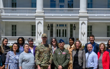 Air University faculty visit University of Alabama
