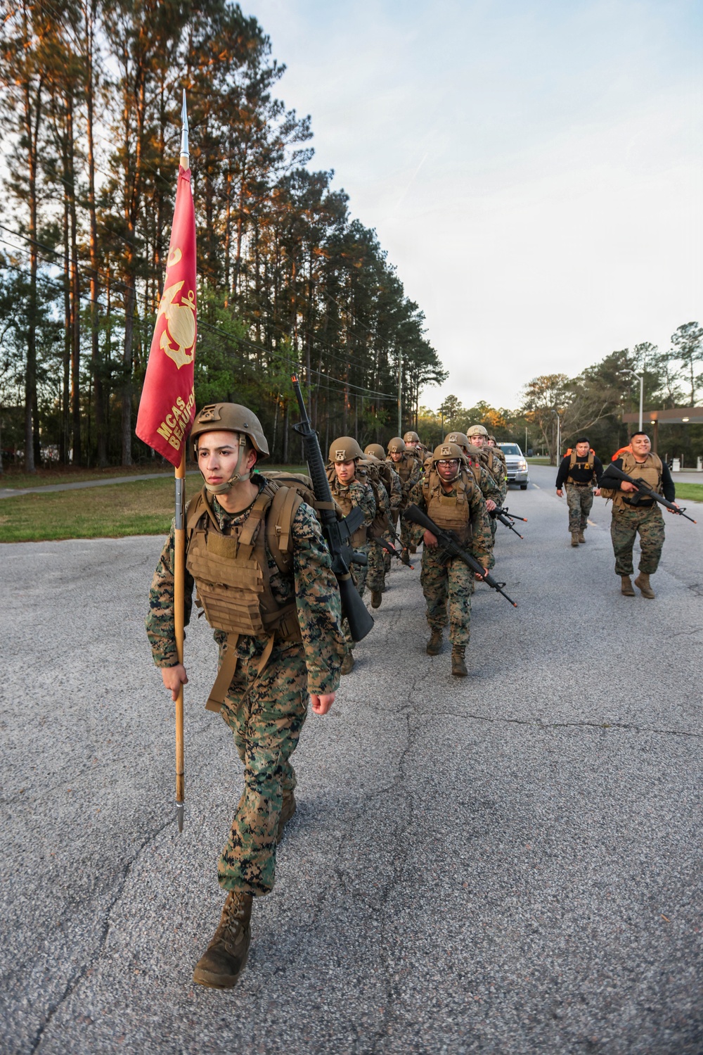 Corporals School Class 3-26 20km Hike