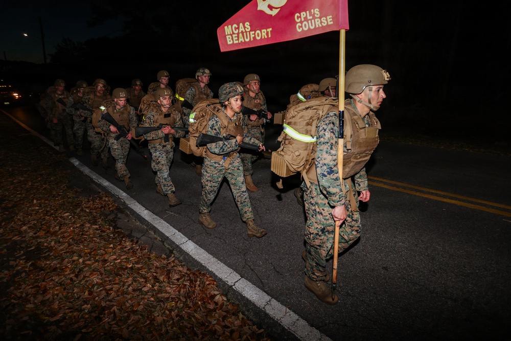 Corporals School Class 3-26 20km Hike