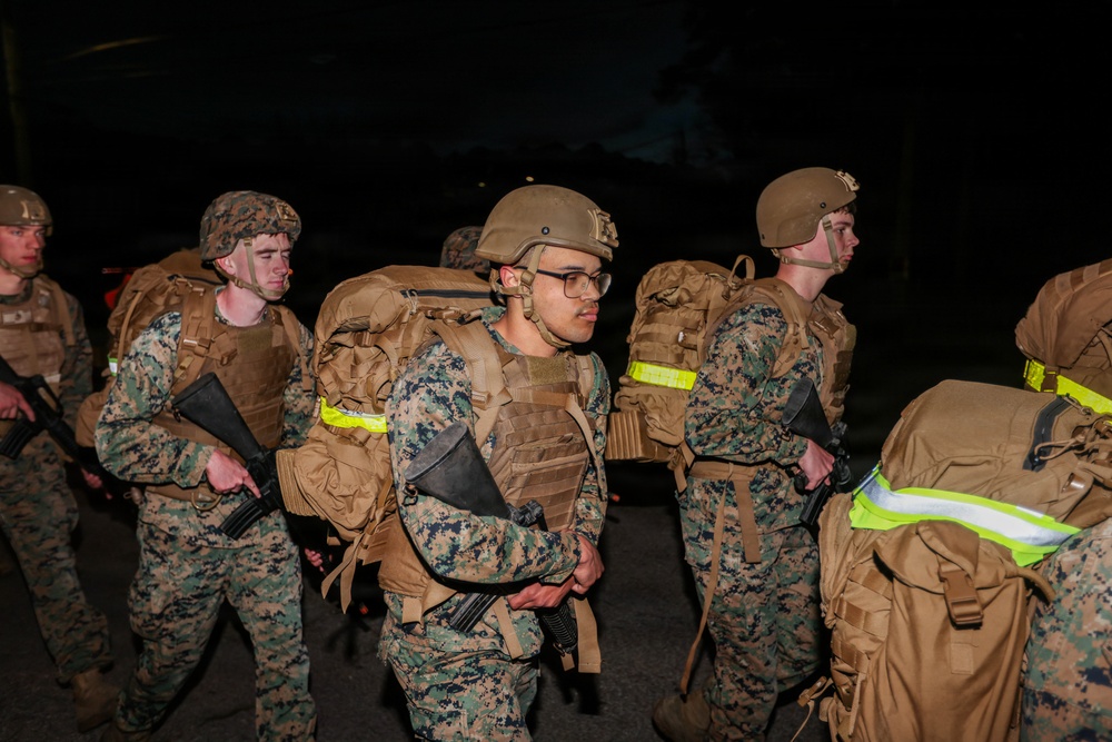 Corporals School Class 3-26 20km Hike