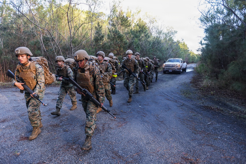 Corporals School Class 3-26 20km Hike