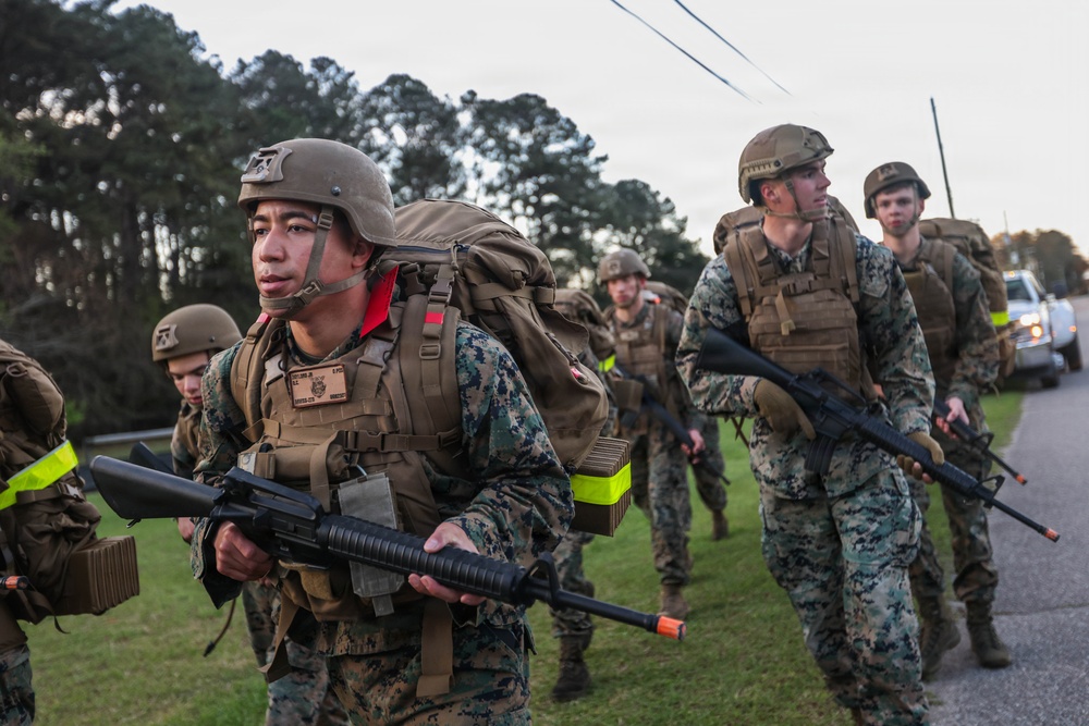 Corporals School Class 3-26 20km Hike